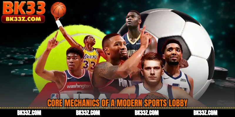Core Mechanics of a Modern Sports Lobby