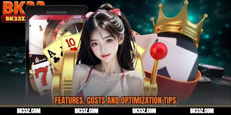 Features, Costs and Optimization Tips