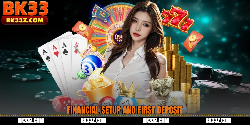 Financial Setup and First Deposit