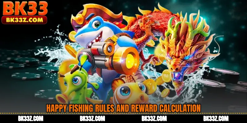 Happy Fishing Rules and Reward Calculation