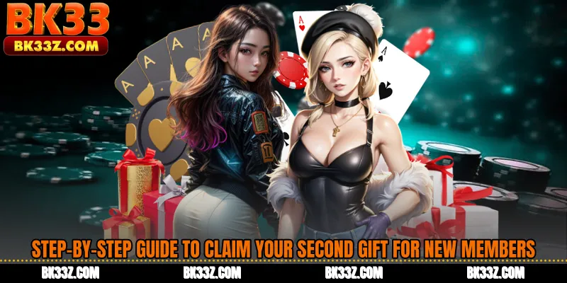 Step-by-step guide to claim your Second gift for new members