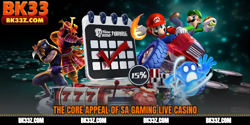 The Core Appeal of SA Gaming Live Casino